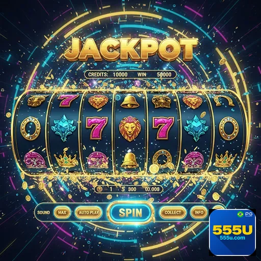 Ilustração de slots com foco em jogo responsável e seguro